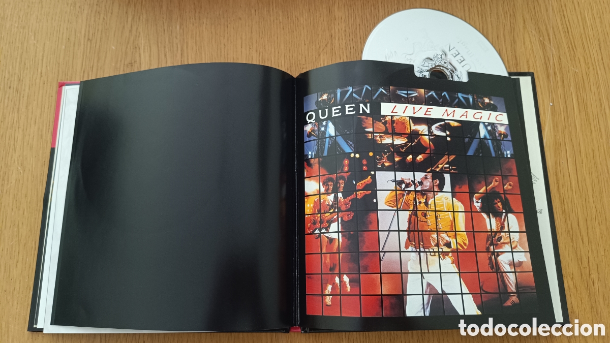 CDs de m&uacute;sica: Queen CD+Libro Live Magic - Foto 4