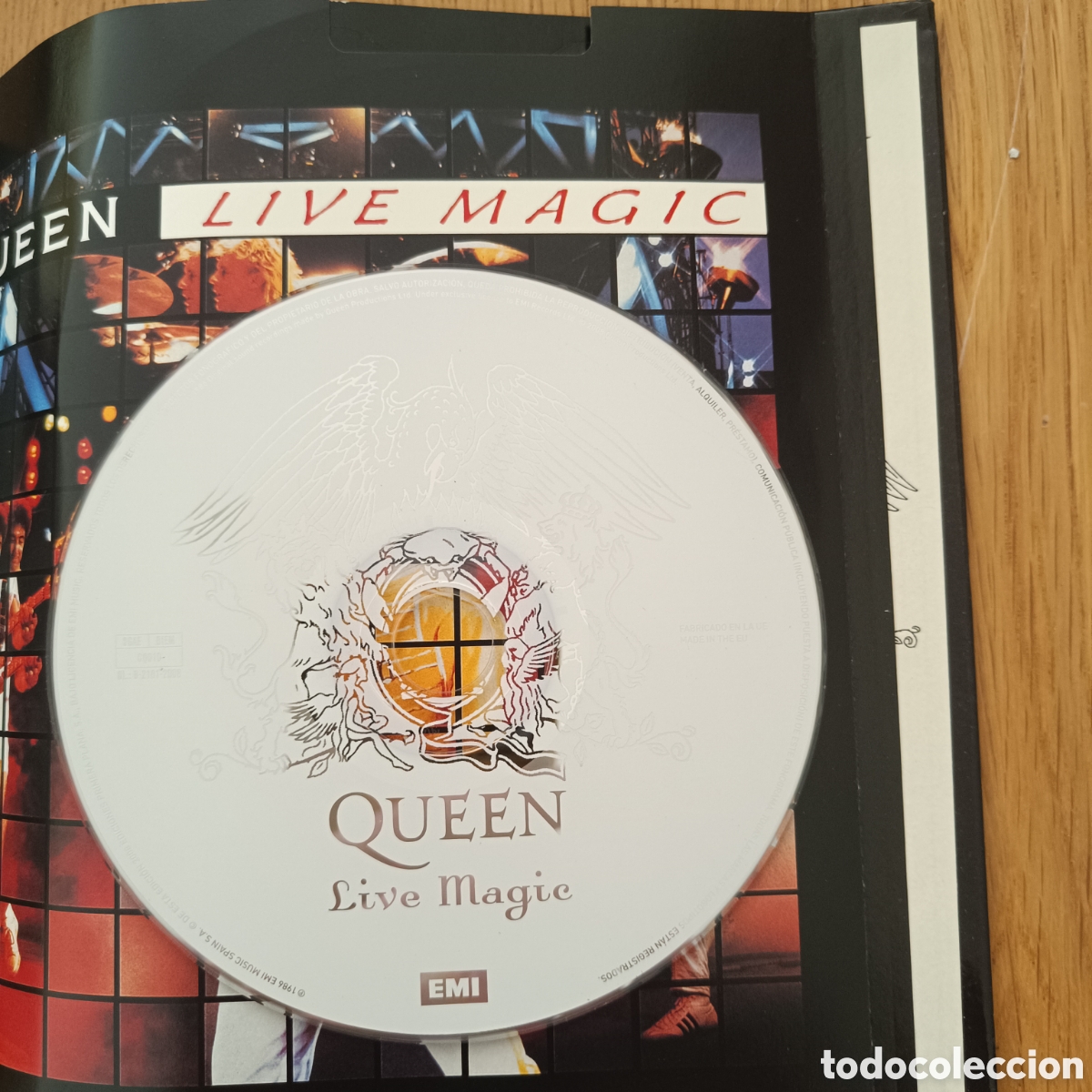 CDs de m&uacute;sica: Queen CD+Libro Live Magic - Foto 5
