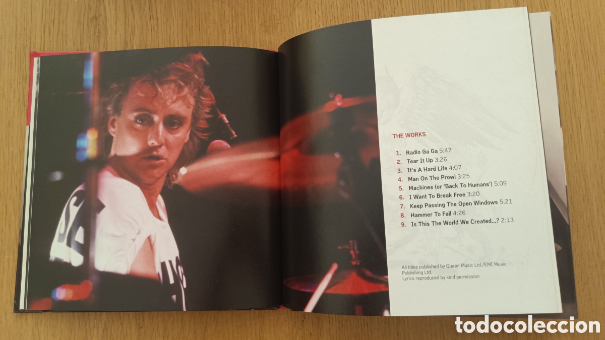 CDs de m&uacute;sica: Queen CD+Libro The Words - Foto 3