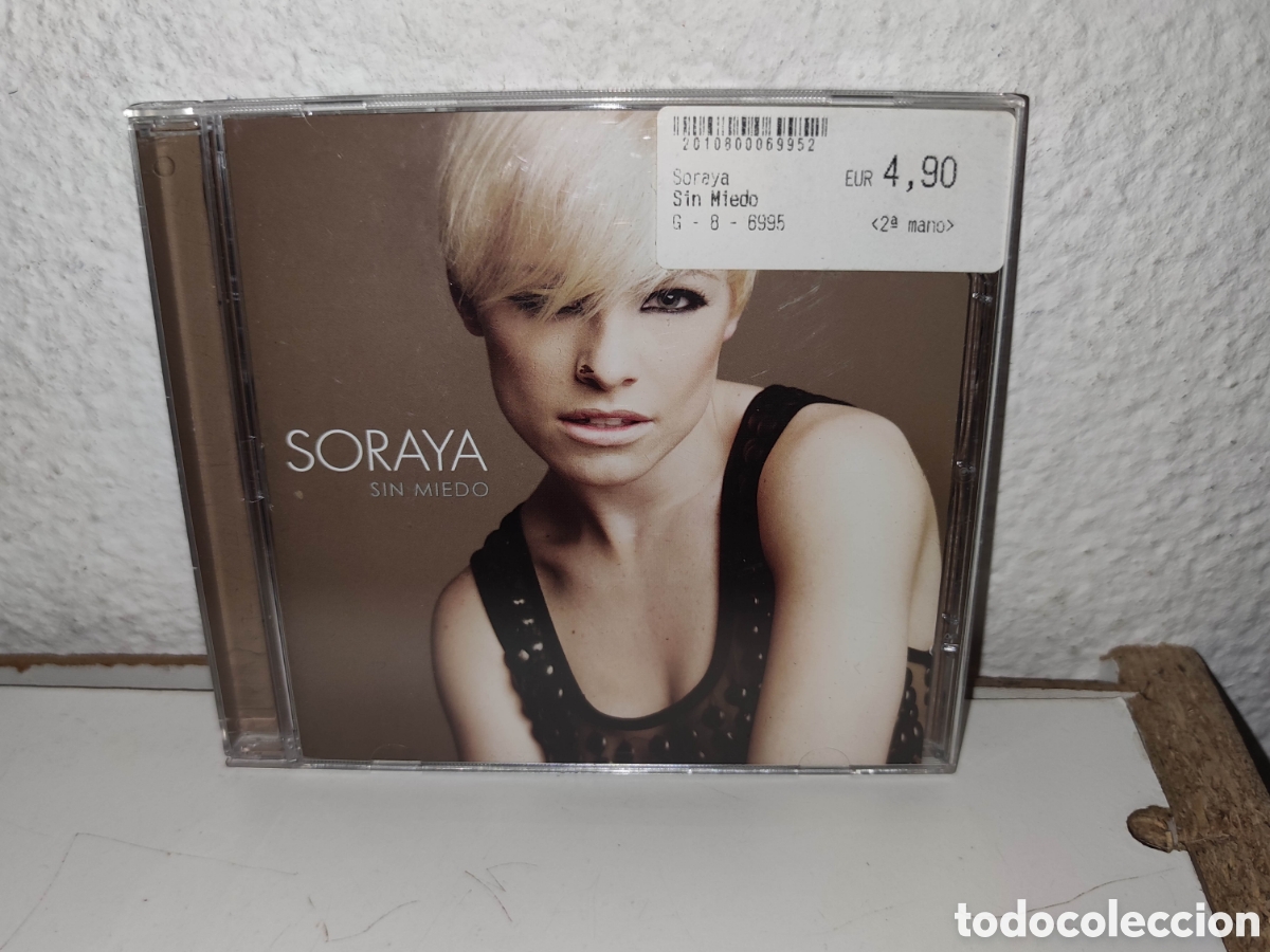 CDs de M&uacute;sica: Cd - Soraya &ndash; Sin Miedo - Electronic, Pop Estilo: Dance-pop, Europop