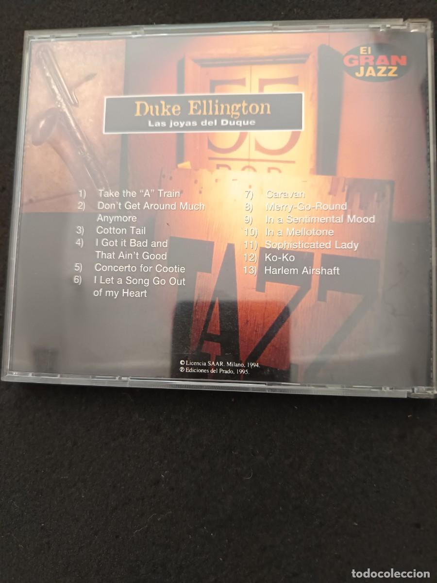 CDs de m&uacute;sica: CD. DUKE ELLINGTON. LAS JOYAS DEL DUQUE. EL GRAN JAZZ. EDICIONES DEL PRADO - Foto 2