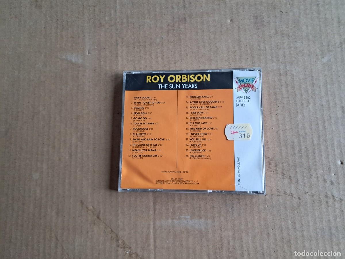 CDs de m&uacute;sica: ROY ORBISON - THE SUN YEARS CD 1989 - Foto 3