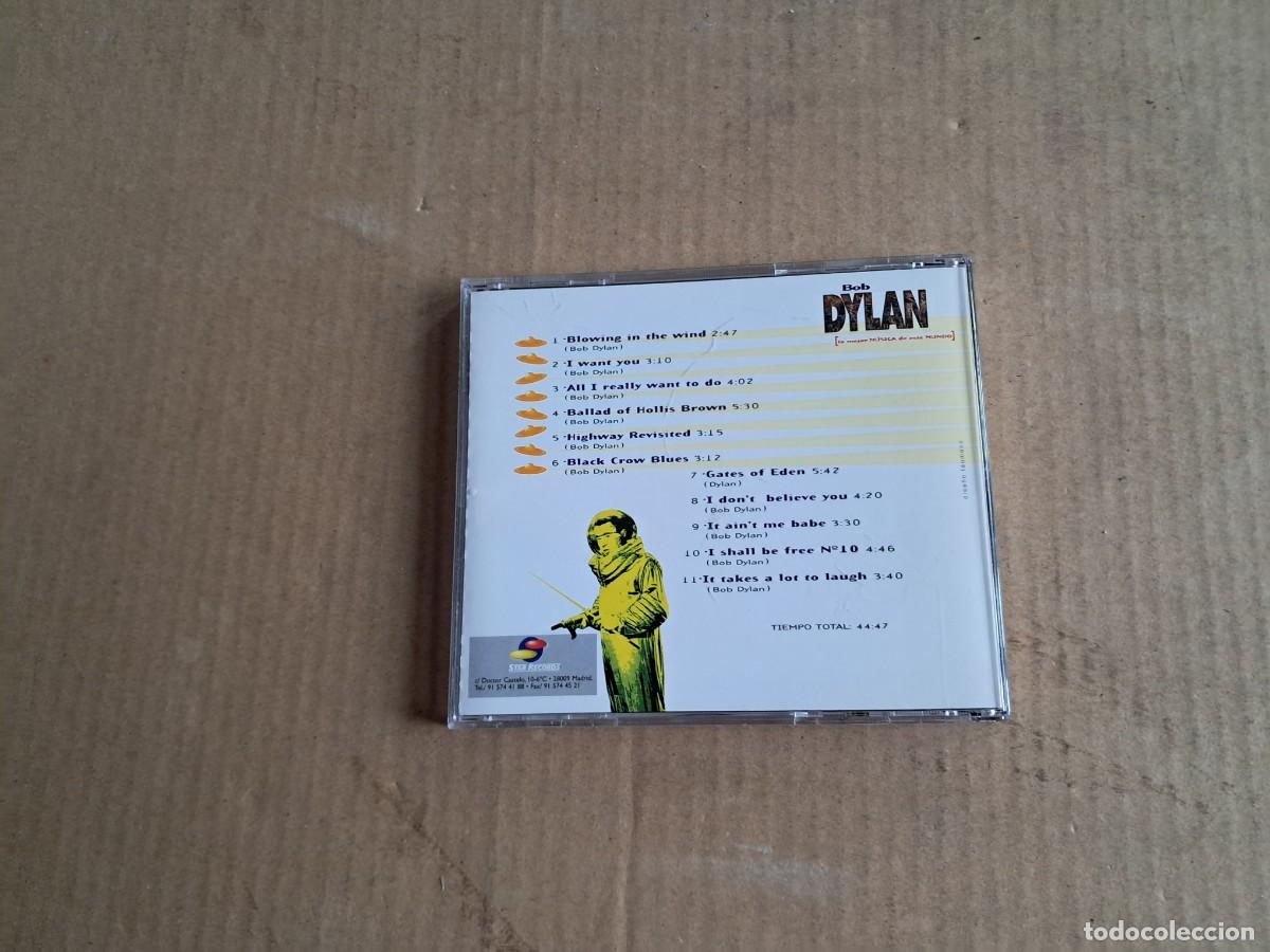 CDs de m&uacute;sica: BOB DYLAN - 11 GRANDES EXITOS EN VERSION ORIGINAL CD 1998 - Foto 3