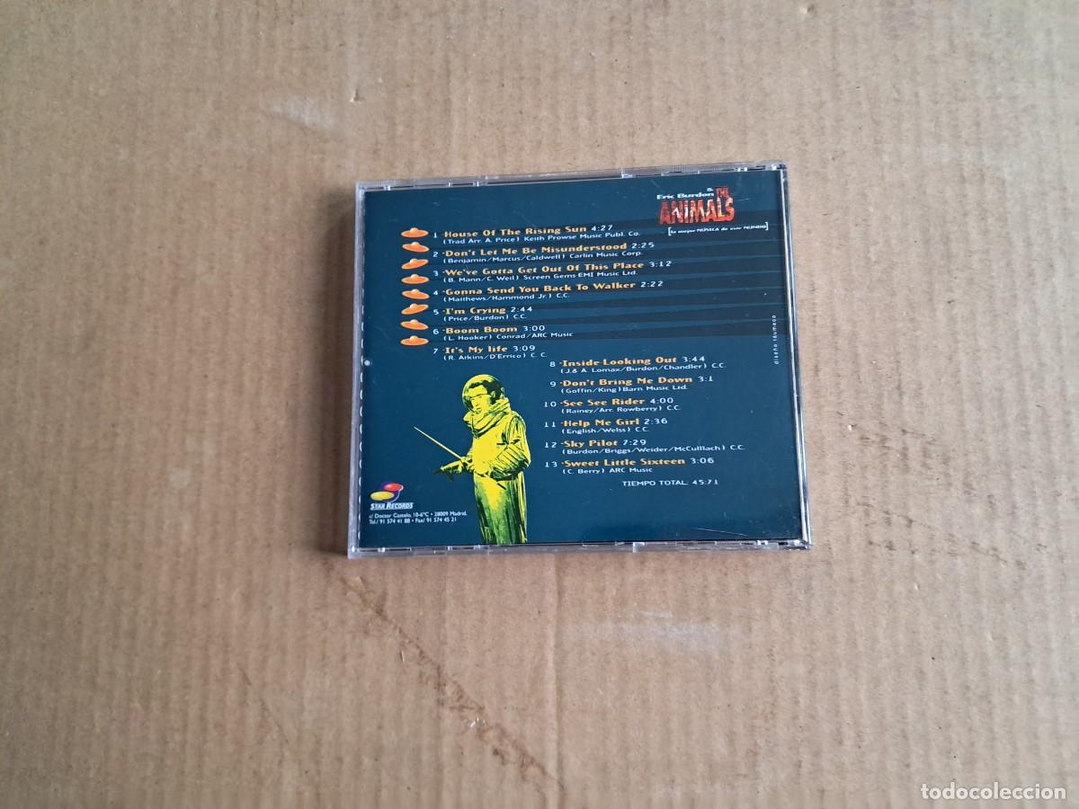 CDs de m&uacute;sica: ERIC BURDON & THE ANIMALS - 13 GRANDES EXITOS EN VERSION ORIGINAL CD 1998 - Foto 3