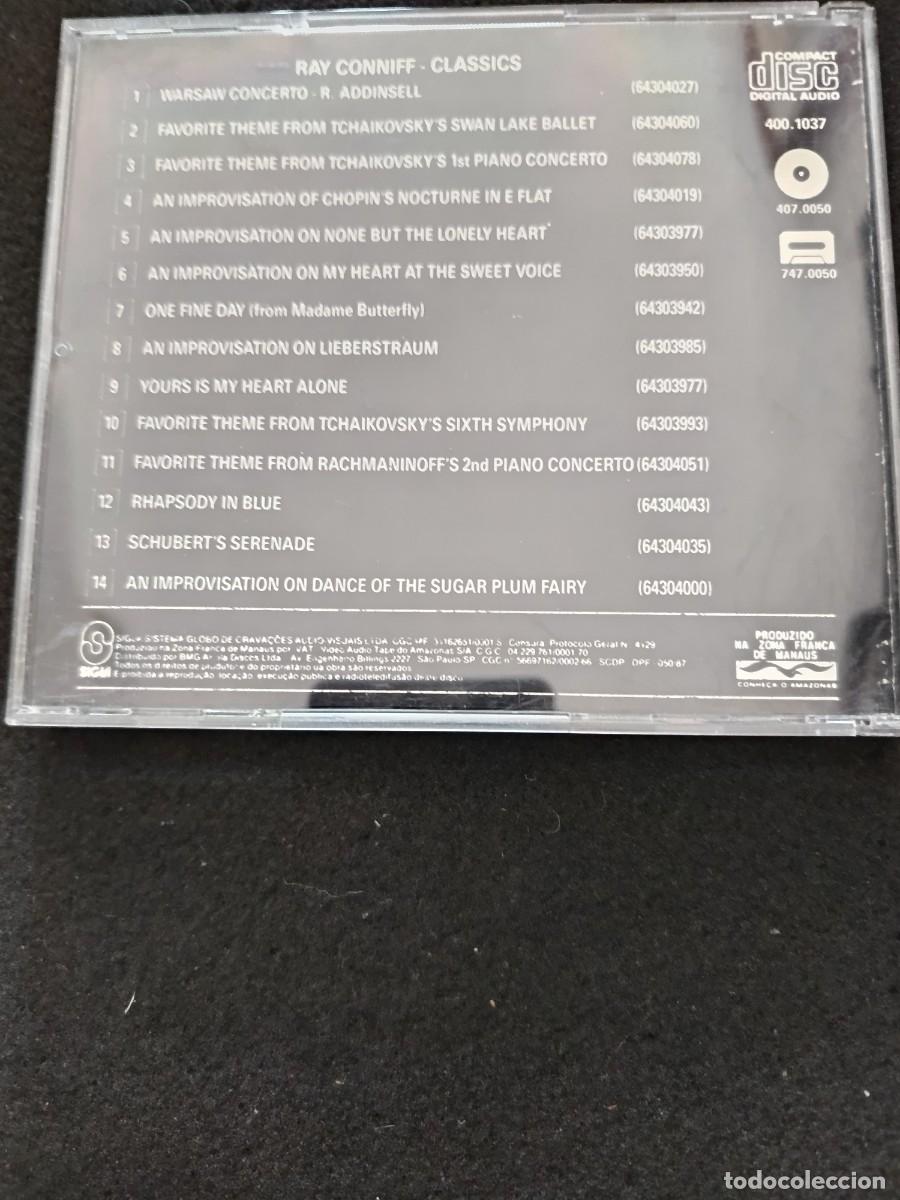 CDs de m&uacute;sica: CD. RAY CONNIFF CLASSICS - Foto 2