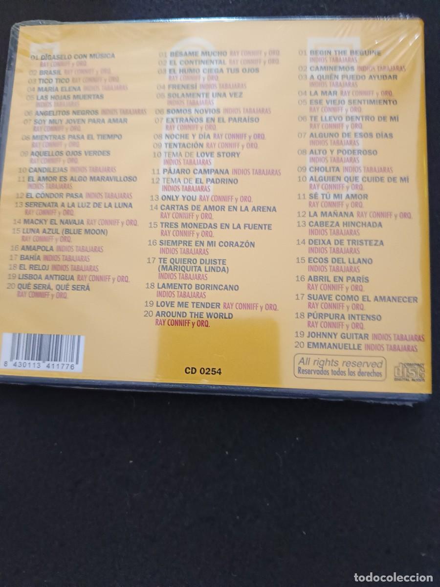 CDs de m&uacute;sica: 3 CDS. RAY CONNIFF Y LOS INDIOS TABAJARAS - Foto 2