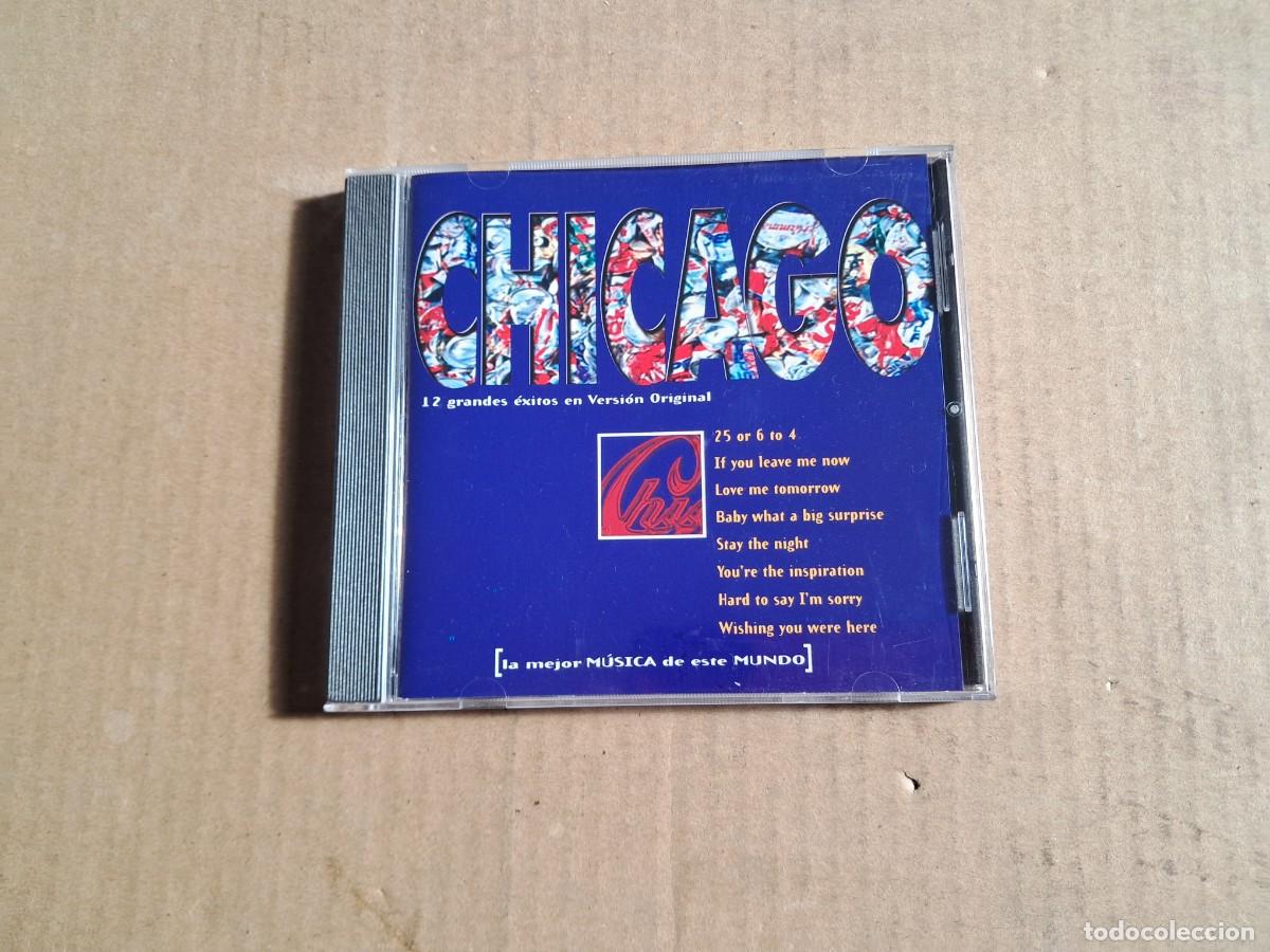 CDs de m&uacute;sica: CHICAGO - 12 GRANDES EXITOS EN VERSION ORIGINAL CD 1998 - Foto 1