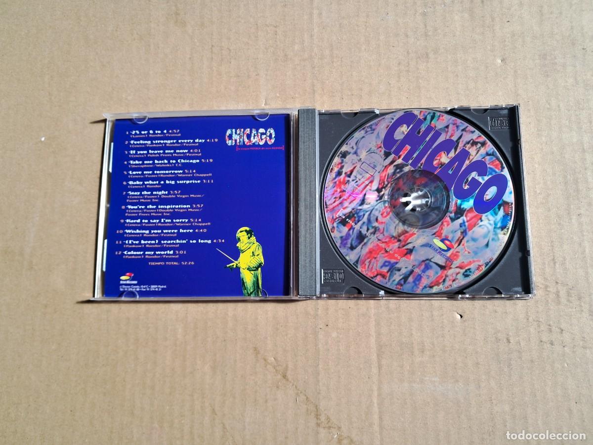 CDs de m&uacute;sica: CHICAGO - 12 GRANDES EXITOS EN VERSION ORIGINAL CD 1998 - Foto 2