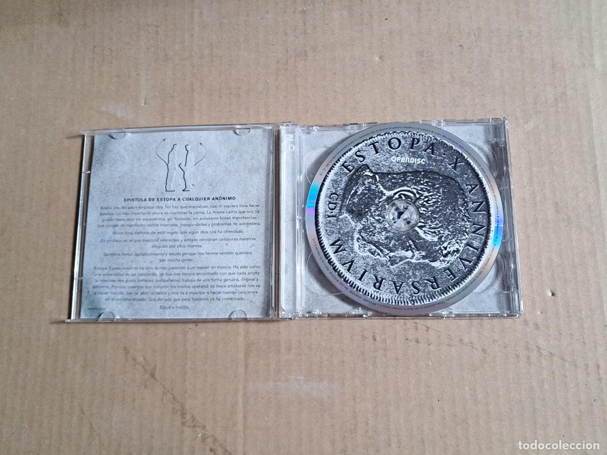 CDs de m&uacute;sica: ESTOPA - X ANNIVERSARIUM DOBLE CD 2009 - Foto 2