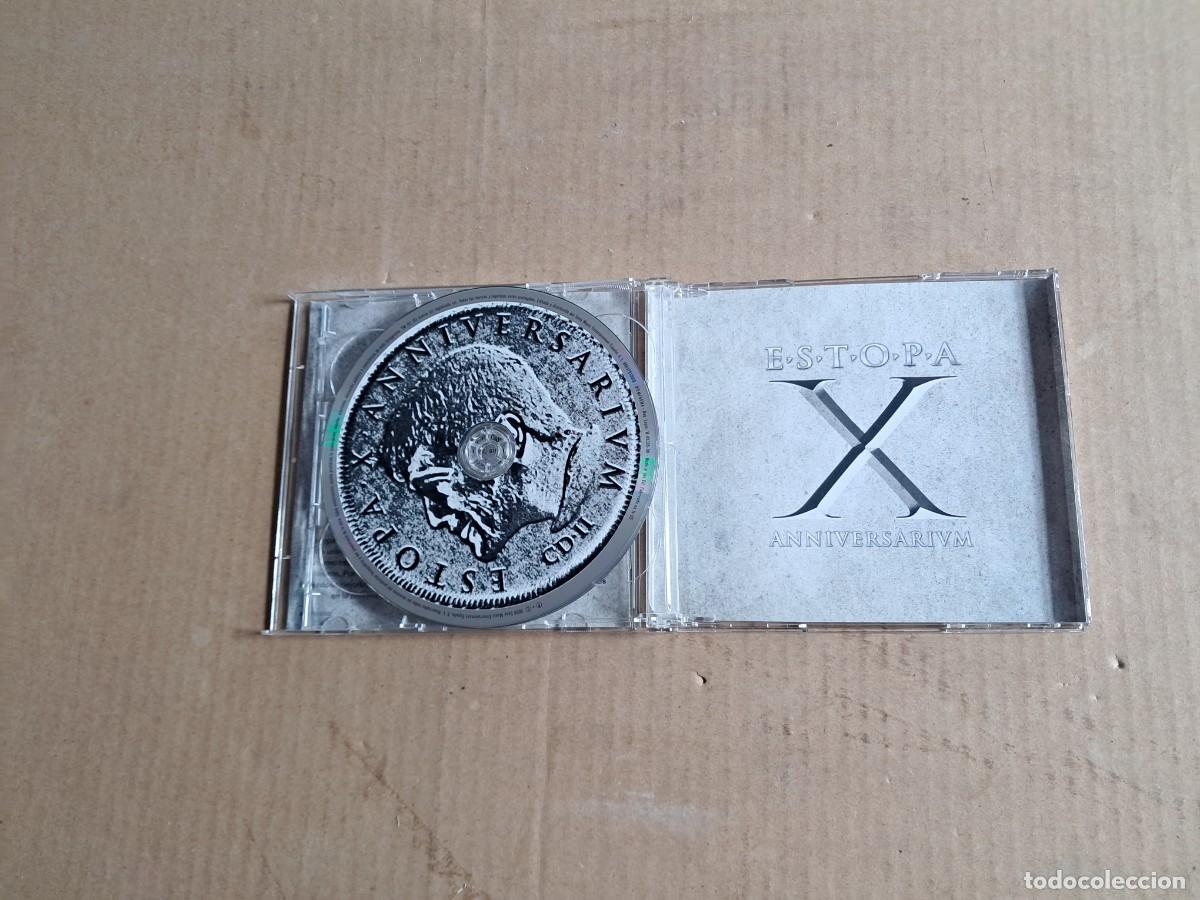 CDs de m&uacute;sica: ESTOPA - X ANNIVERSARIUM DOBLE CD 2009 - Foto 3