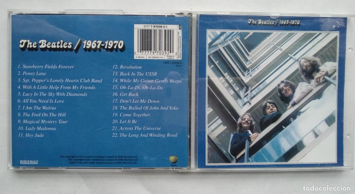 CDs de m&uacute;sica: BEATLES. 1967-1970. CD. - Foto 1