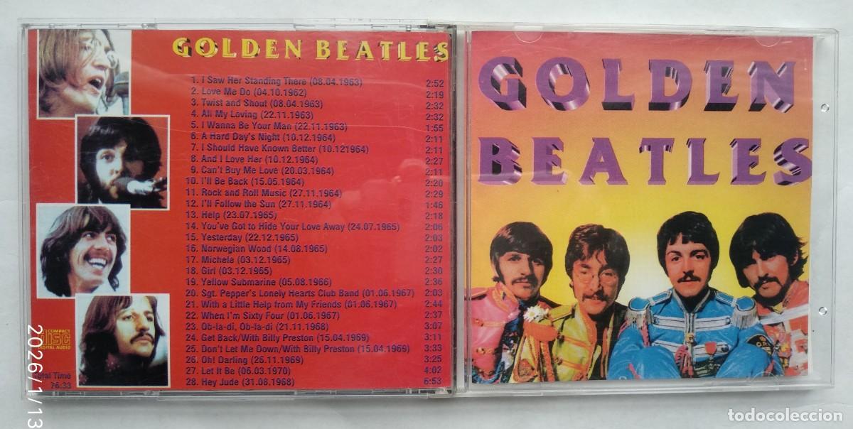 CDs de m&uacute;sica: BEATLES. GOLDEN BEATLES. CD. - Foto 1