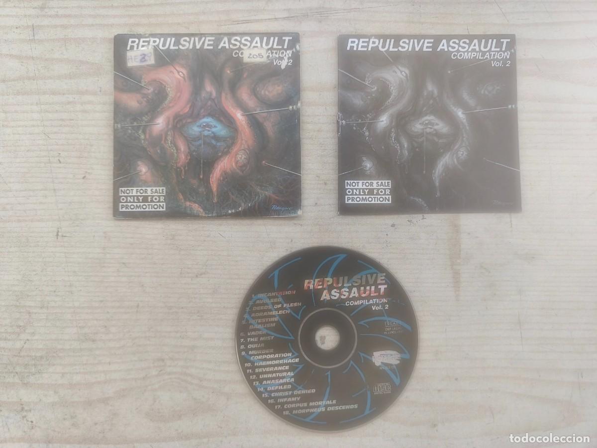 CDs de m&uacute;sica: Repulsive Assault Compilation Vol. 2 - Varios CD Promocional - Foto 1
