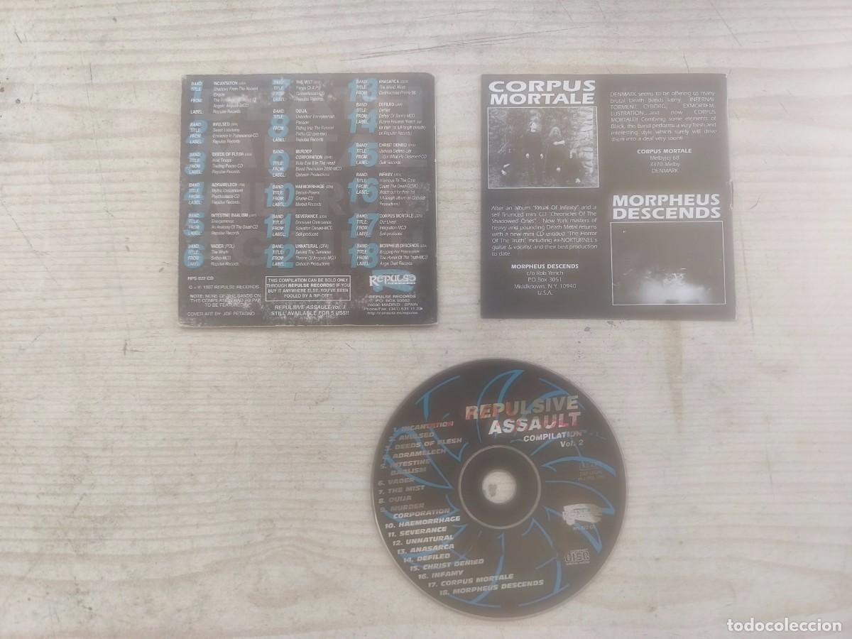 CDs de m&uacute;sica: Repulsive Assault Compilation Vol. 2 - Varios CD Promocional - Foto 2