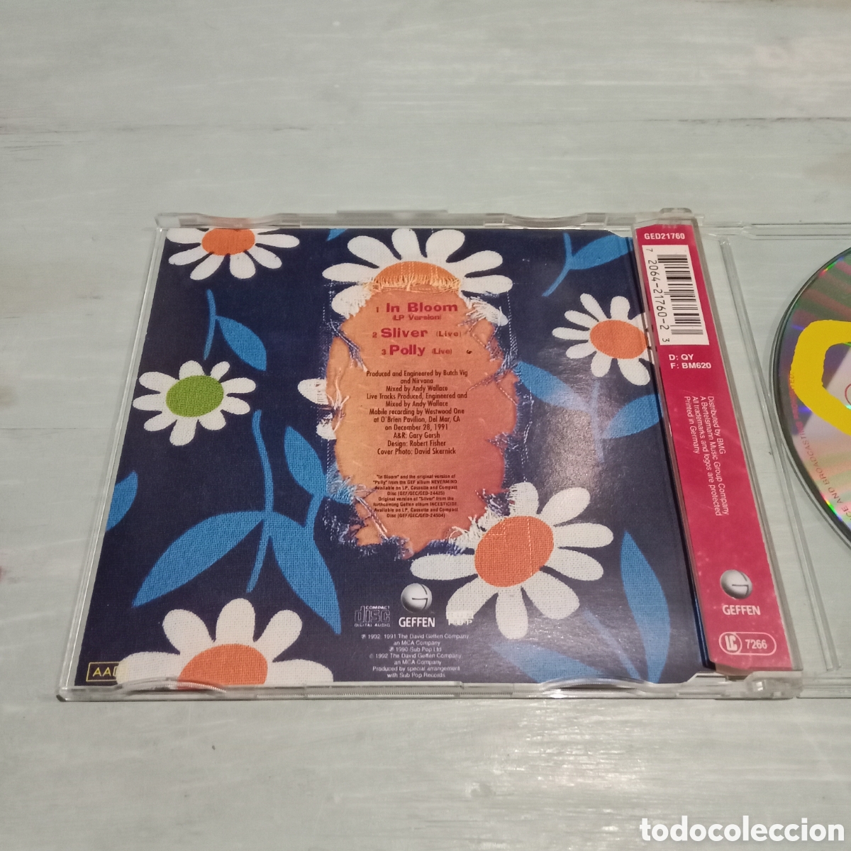CDs de m&uacute;sica: NIRVANA - IN BLOOM - CD MAXI-SINGLE - Foto 3