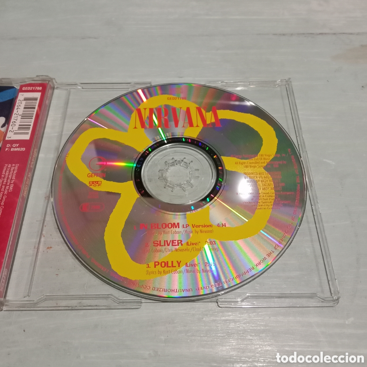 CDs de m&uacute;sica: NIRVANA - IN BLOOM - CD MAXI-SINGLE - Foto 4
