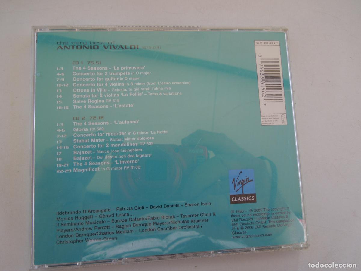 CDs de m&uacute;sica: VIVALDI - DE VERY BEST - CHRISTOPHER WARREN - CD,S- VIRGIN - CLASSIC - Foto 4