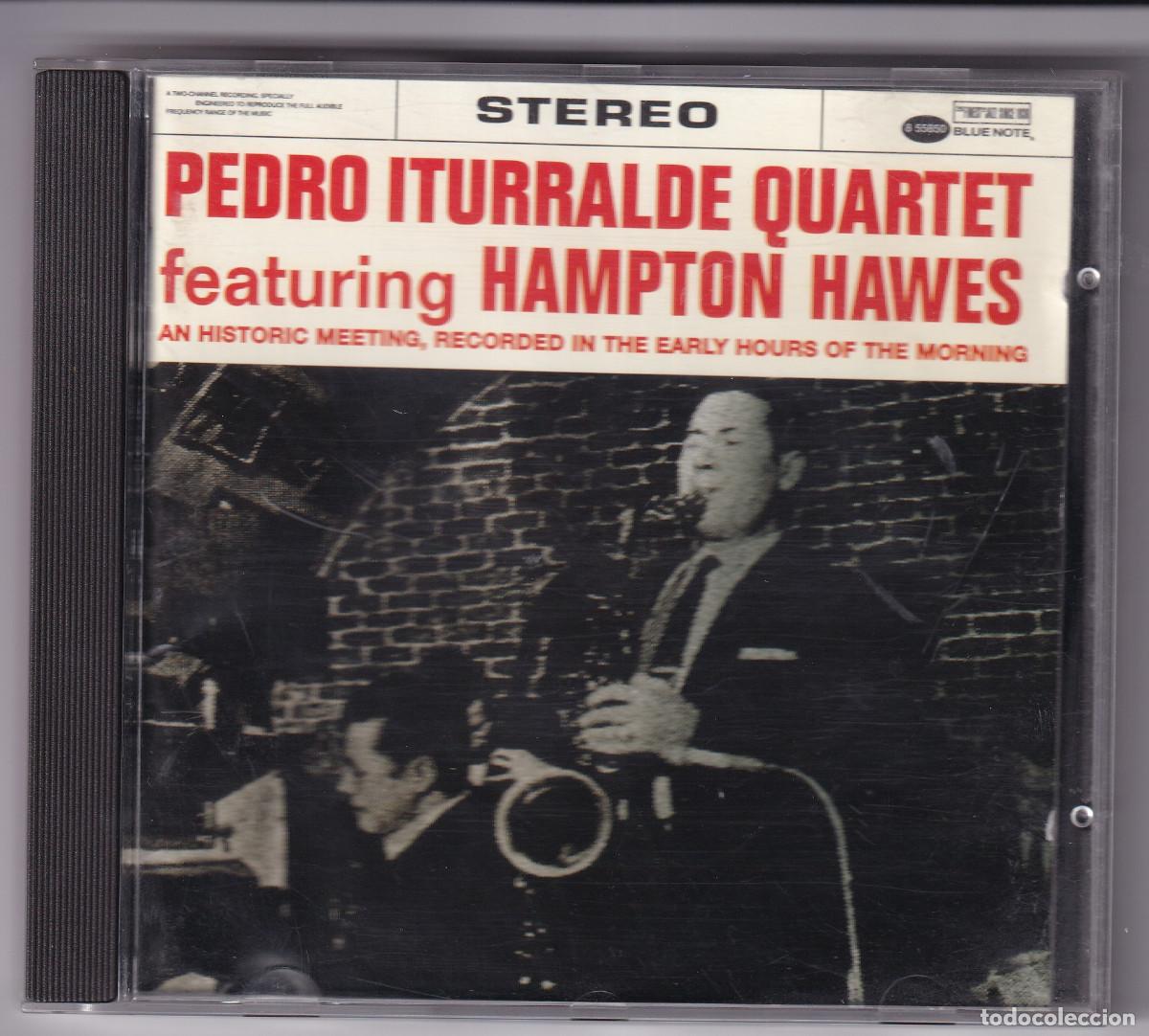 CDs de m&uacute;sica: MUSICA CD.- Pedro Iturralde Quartet. Featuring Hampton Hawes. - Foto 1