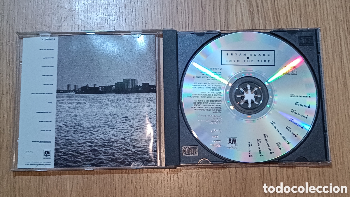 CDs de m&uacute;sica: Bryan Adams CD Into The Fire - Foto 3