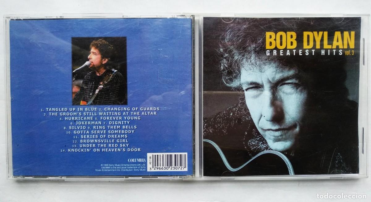 CDs de m&uacute;sica: BOB DYLAN. GREATEST HITS, VOL. 3. CD. - Foto 1
