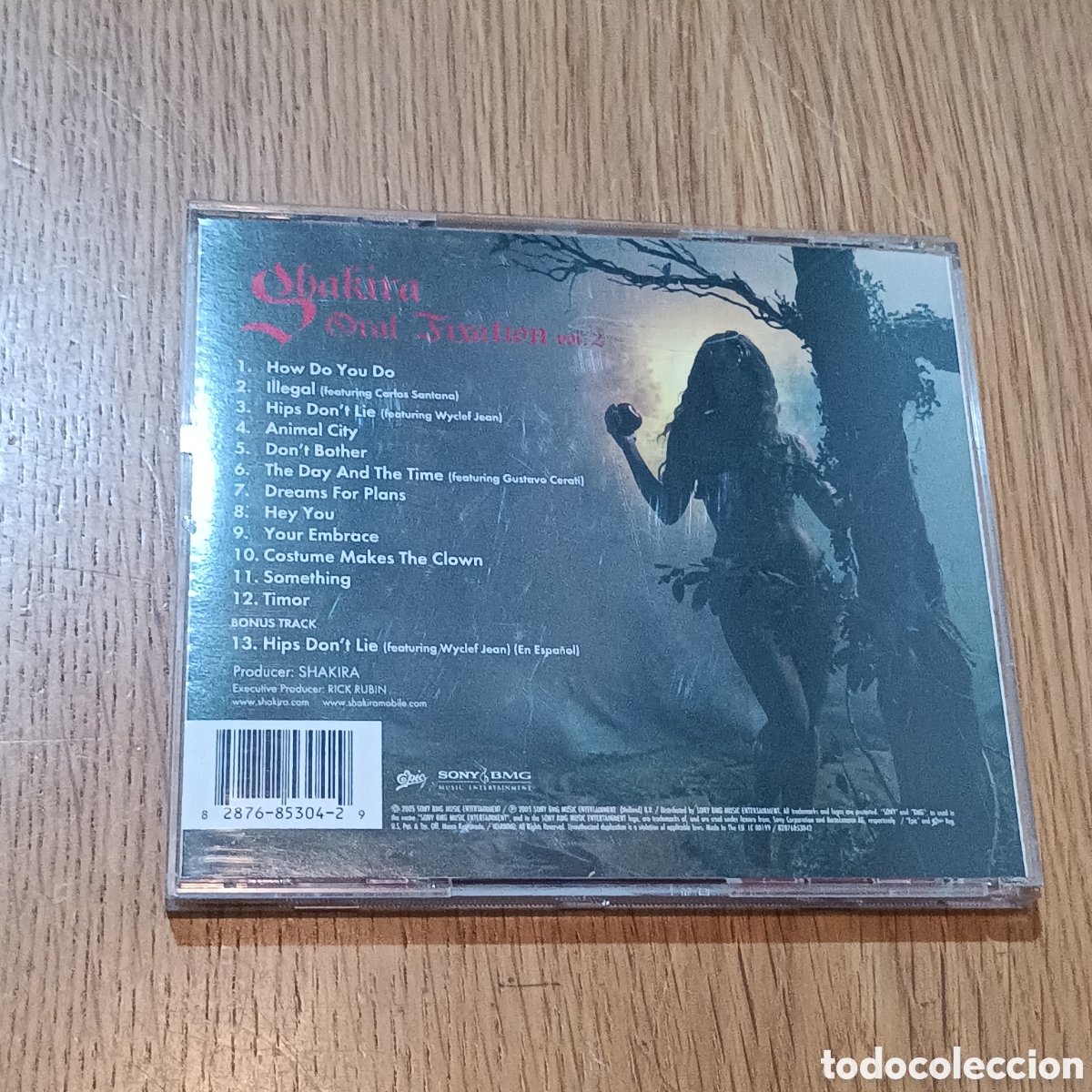 CDs de m&uacute;sica: Shakira CD Oral Fixation - Foto 2