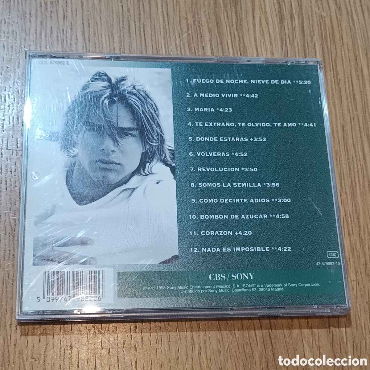 CDs de m&uacute;sica: Ricky Mart&iacute;n CD A Medio Vivir - Foto 2