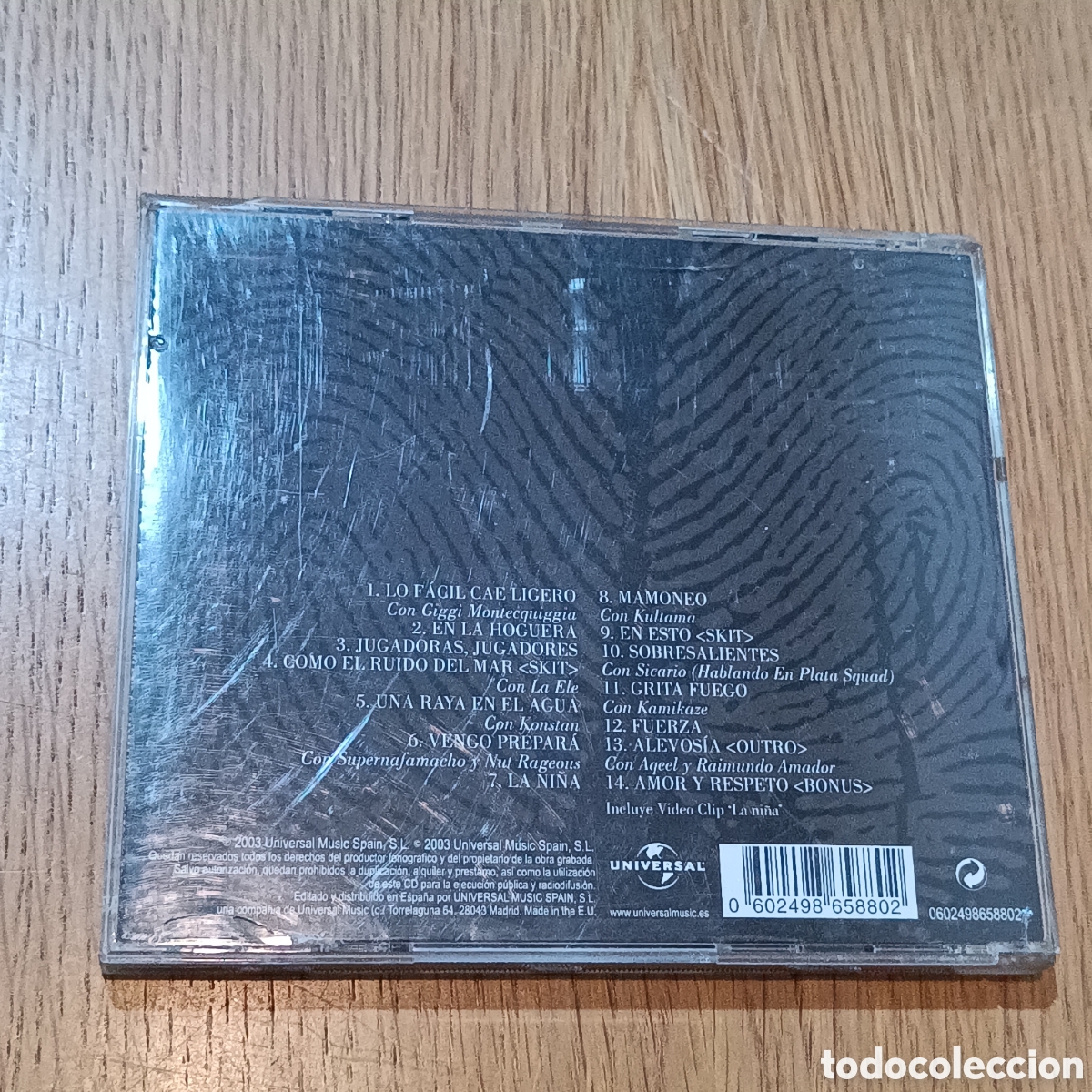 CDs de m&uacute;sica: Mala Rodr&iacute;guez CD Alevosia - Foto 2