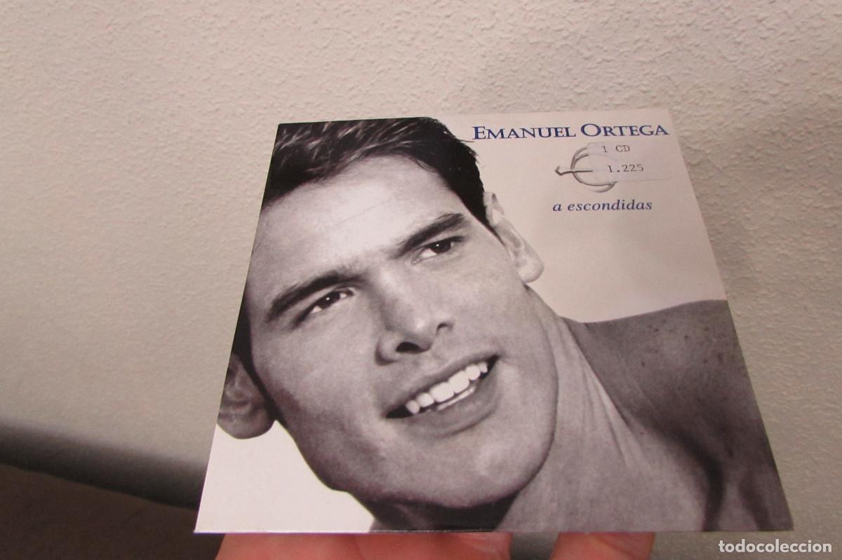 CDs de m&uacute;sica: EMANUEL ORTEGA A ESCONDIDAS / CD single - Foto 1