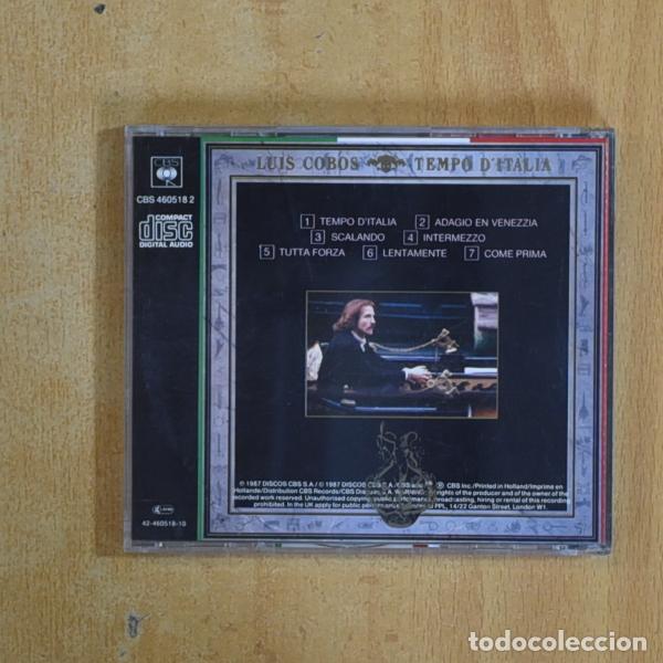 CDs de m&uacute;sica: LUIS COBOS - TEMPO D ITALIA - CD - Foto 2