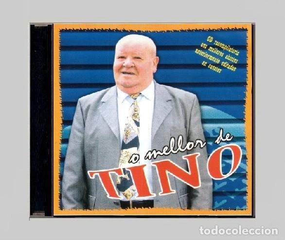 Music CDs: �R4123 - O MELLOR DE TINO. RECOPILATORIO CON SUS MEJORES CHISTES. HUMOR. GALICIA. CD.