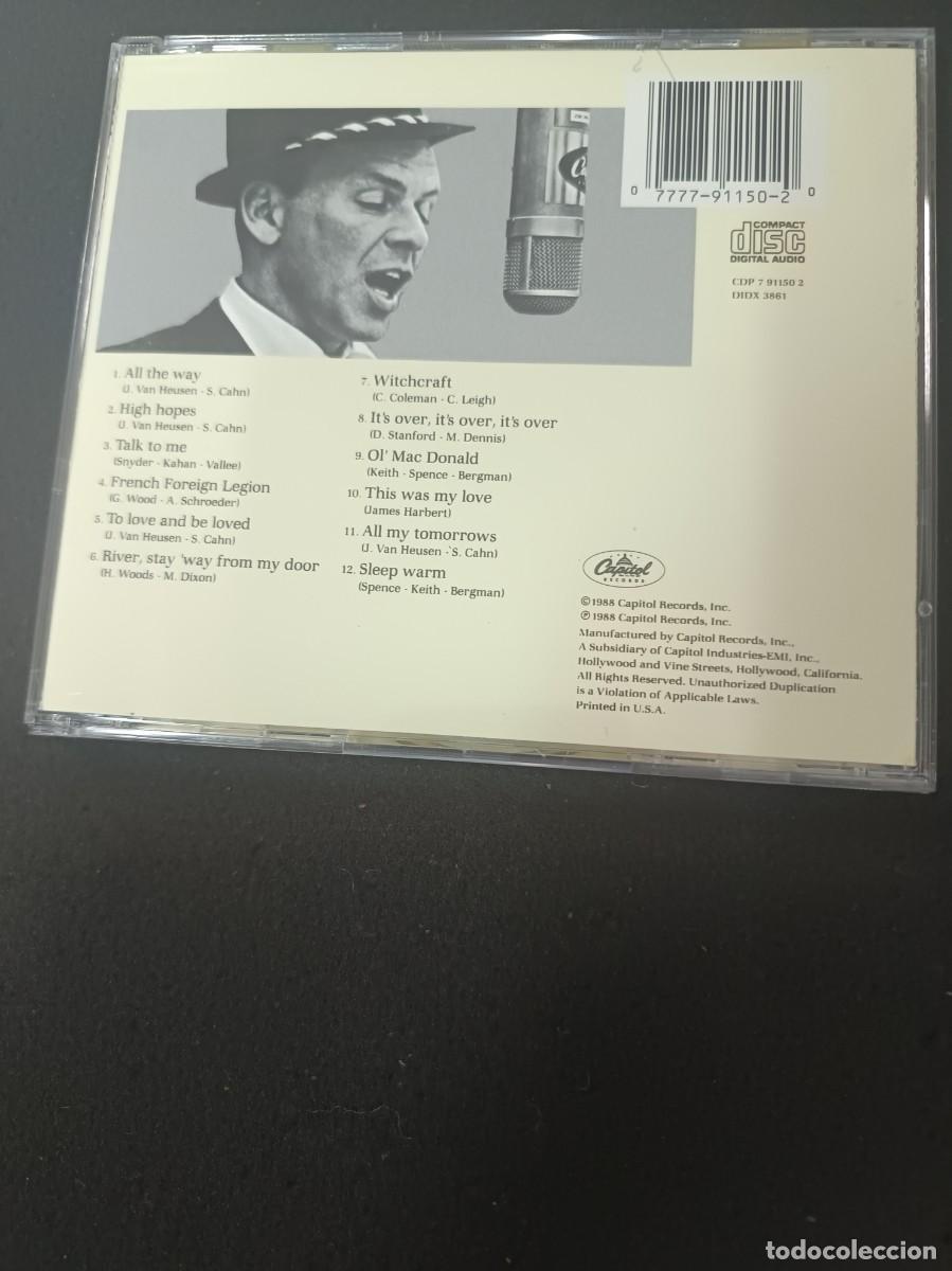 CDs de m&uacute;sica: CD. FRANK SINATRA. ALL THE WAY. - Foto 2