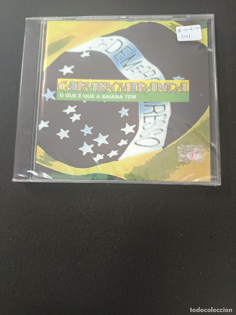CDs de m&uacute;sica: CD. CARMEN MIRANDA. O QUE E QUE A BAIANA TEM - Foto 1
