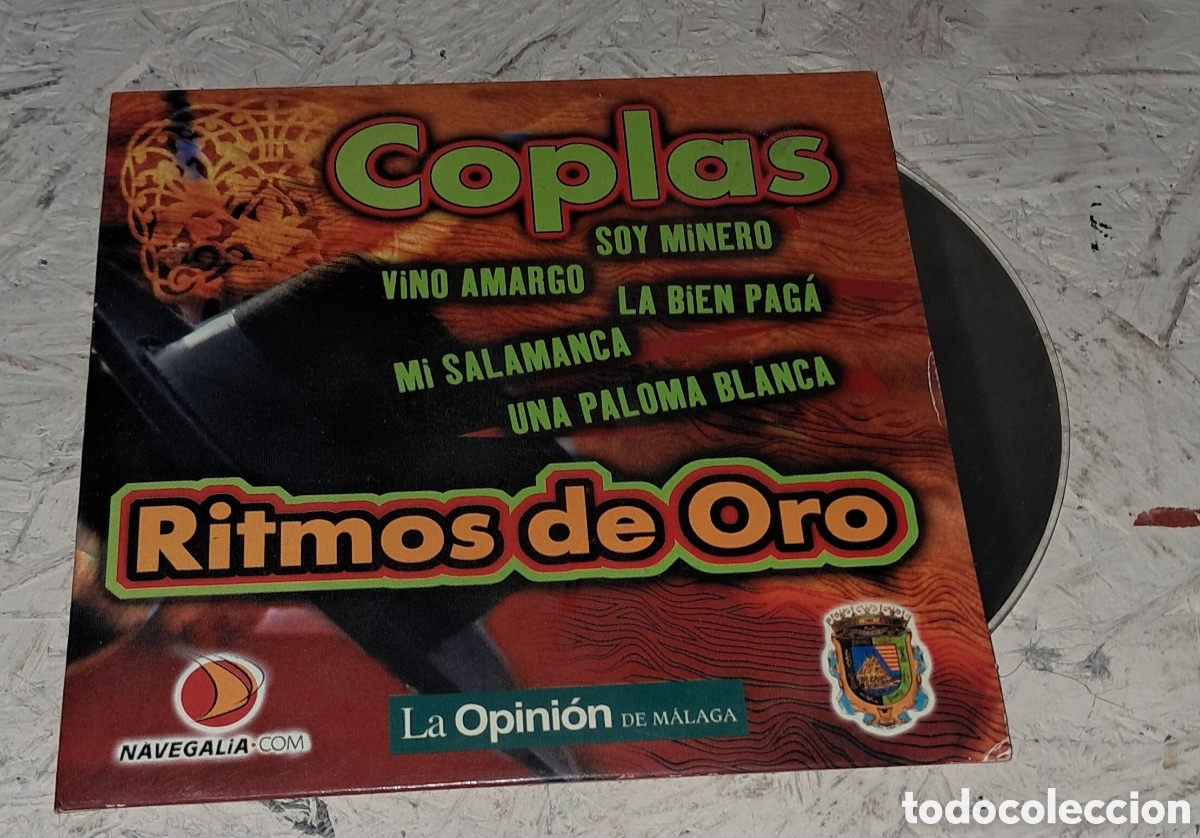 CDs de m&uacute;sica: CD COPLAS RITMO DE ORO - Foto 1