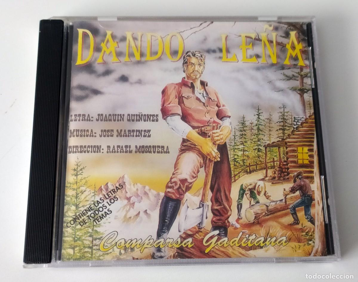 CDs de m&uacute;sica: CARNAVAL DE CADIZ 1997 - COMPARSA DANDO LE&Ntilde;A - Foto 1