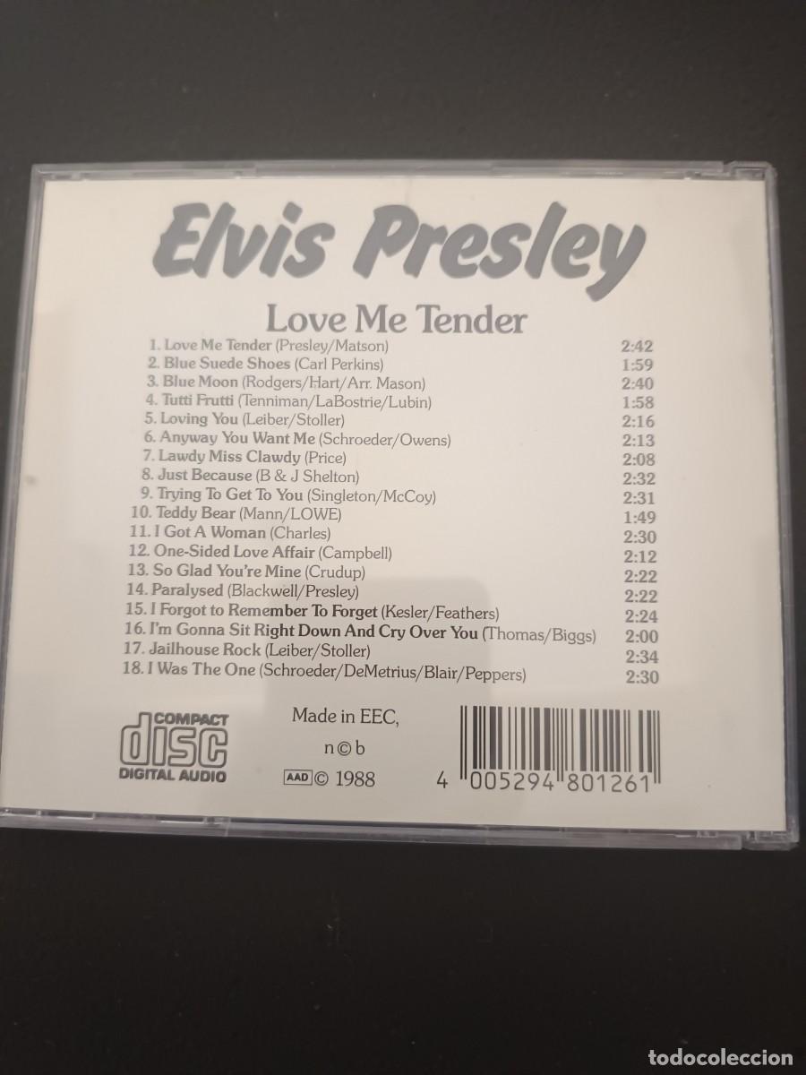 CDs de m&uacute;sica: CD. ELVIS. LOVE ME TENDER - Foto 2