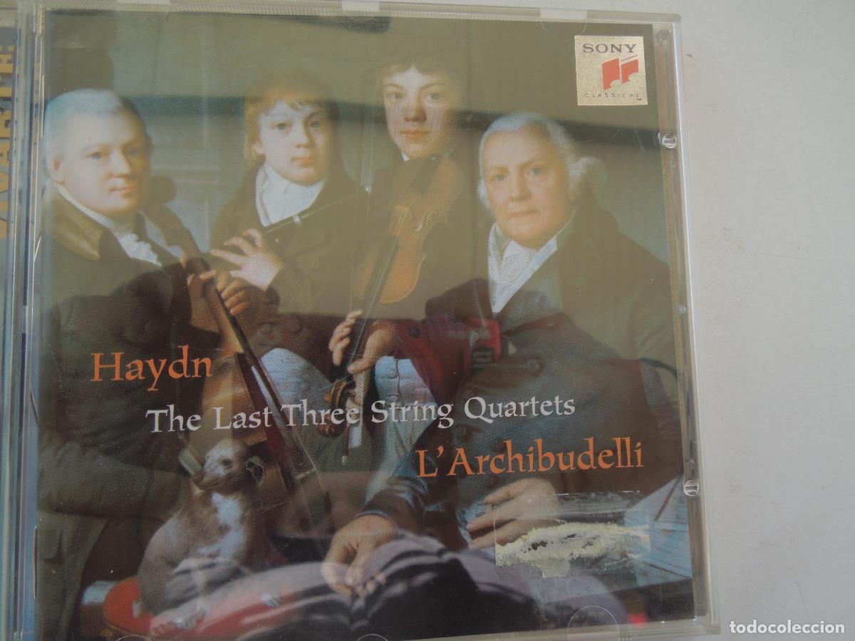 CDs de m&uacute;sica: HAYDN - THE LAST THREE STRING QUARTETS - LARCHIBUDELLI - CD SONY 1996 - Foto 1