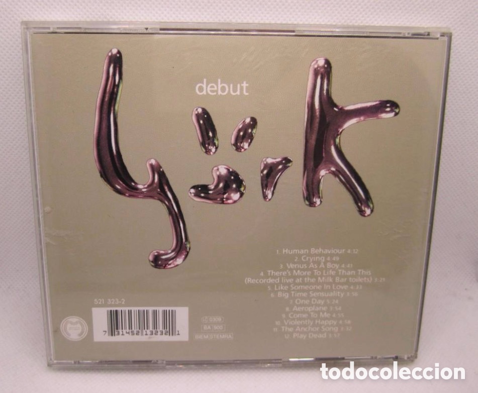 CDs de m&uacute;sica: BJORK ( Precintado ) Debut - Foto 2