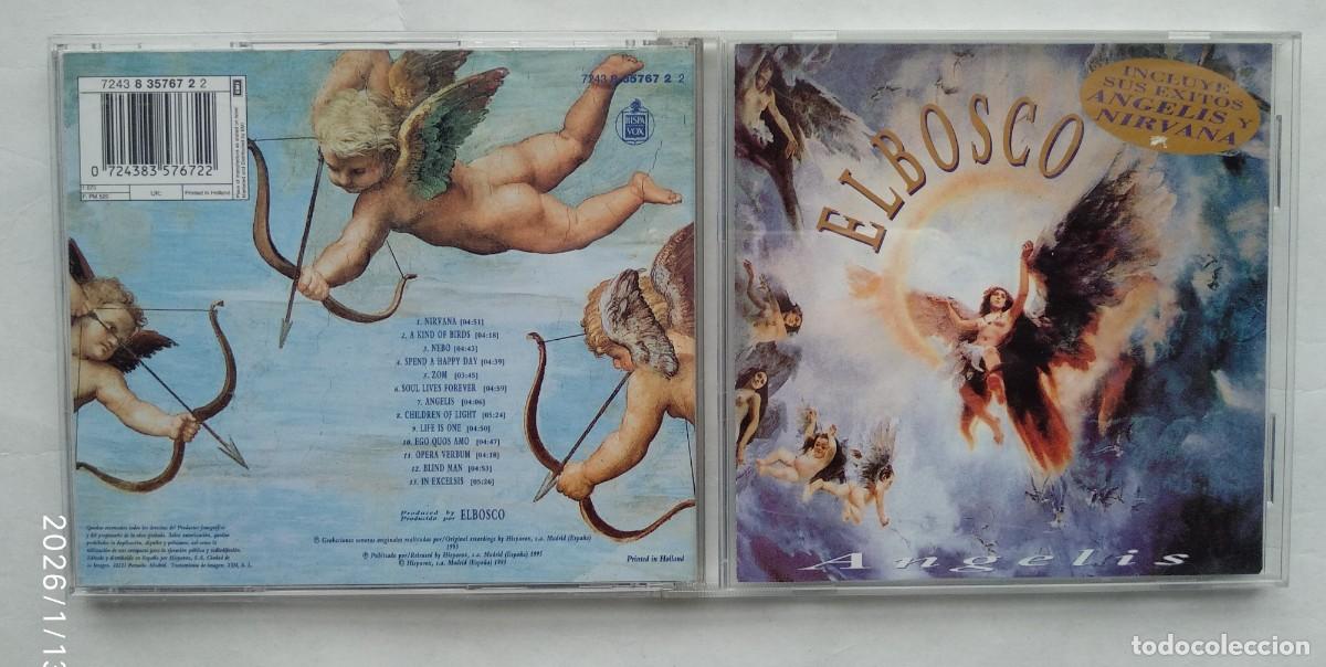 CDs de m&uacute;sica: EL BOSCO. ANGELIS. CD. - Foto 1
