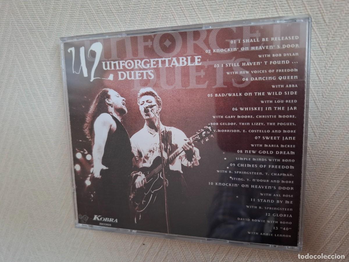 CDs de m&uacute;sica: U2 (1CD) UNFORGETTABLE DUETS: BOB dYLAN, STING, BRUCE SPRINGSTEEN.. - Foto 2