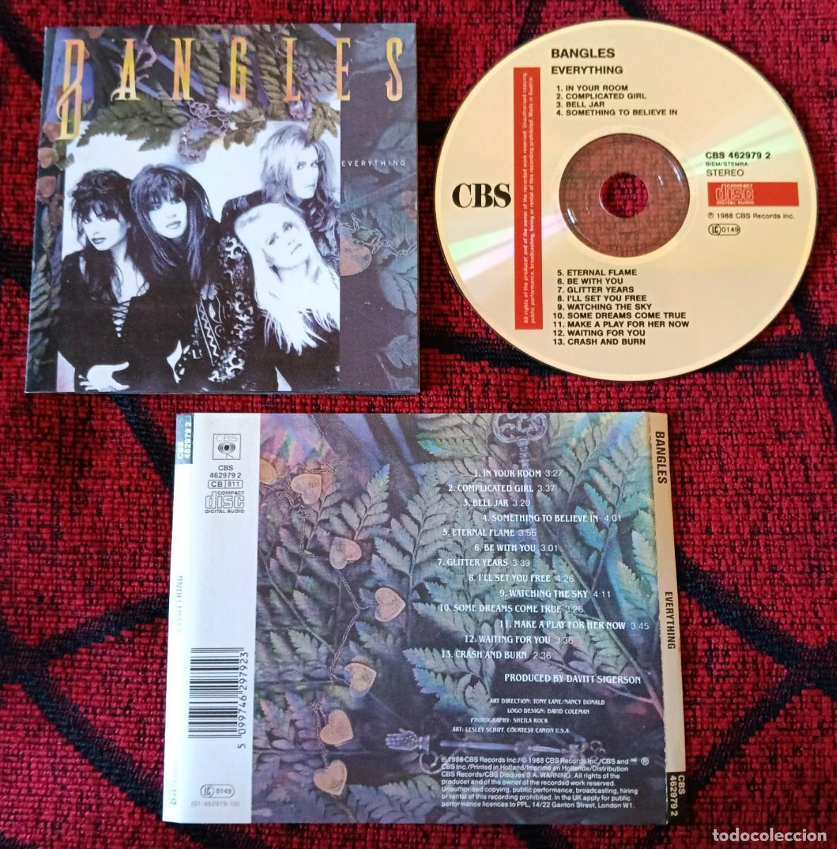 CDs de m&uacute;sica: BANGLES ** Everything ** CD 1988 - Foto 1