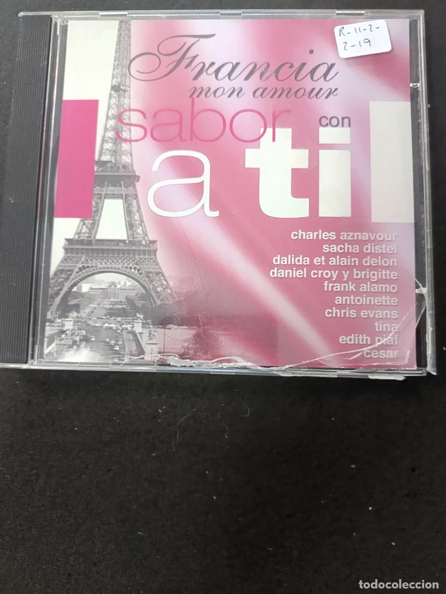 CDs de m&uacute;sica: CD. FRANCIA MON AMOUR. SABOR A TI - Foto 1