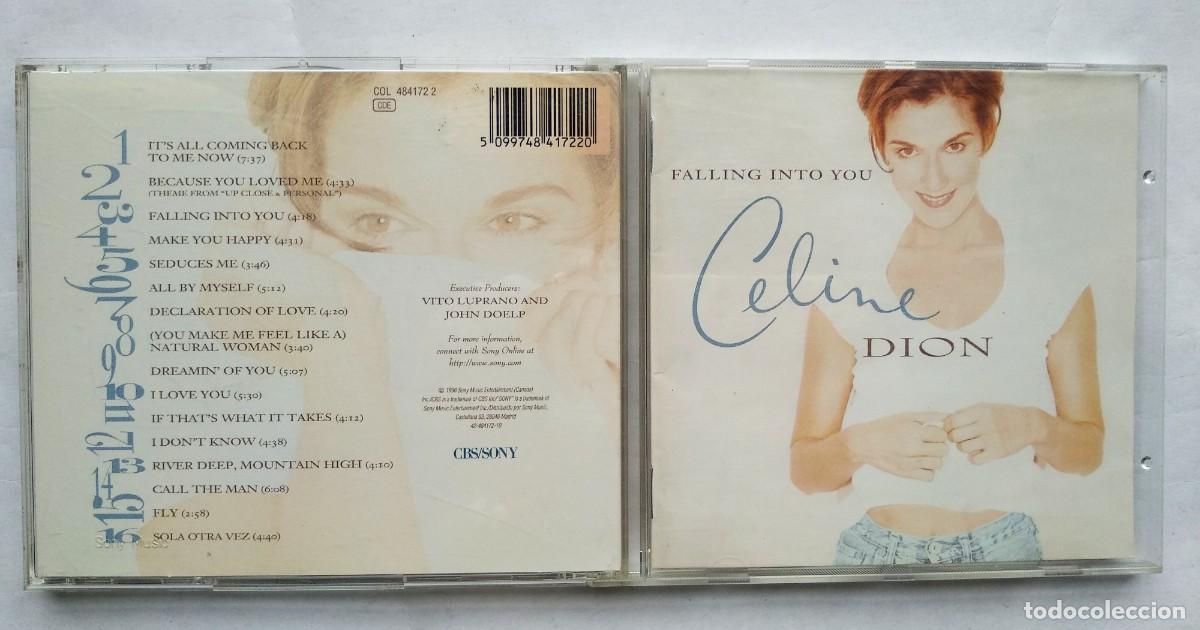 CDs de m&uacute;sica: CELINE DION. FALLING INTO YOU. CD. - Foto 1