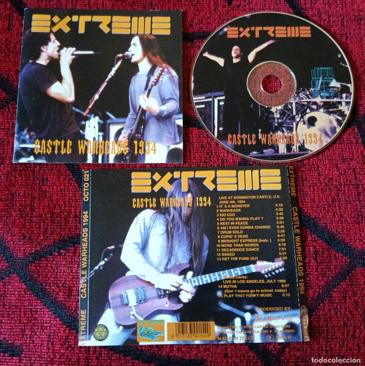 CDs de m&uacute;sica: EXTREME ** Castle Warheads 1994 ** CD EN DIRECTO - Foto 1