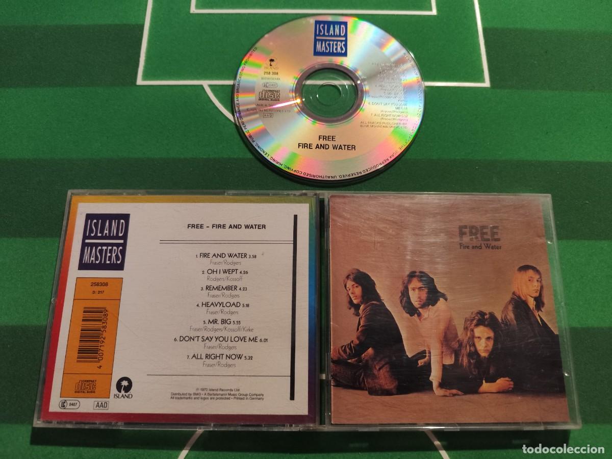 CDs de m&uacute;sica: CD 340 Free - Fire and water / 1970 - Foto 1