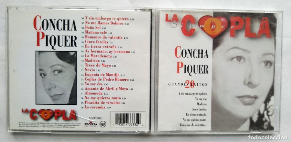 CDs de m&uacute;sica: CONCHA PIQUER. LA COPLA SIEMPRE. CD. - Foto 1