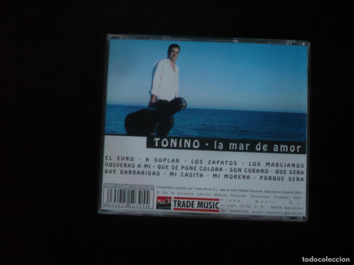 CDs de m&uacute;sica: tonino - la mar de amor - cd como nuevo - Foto 2