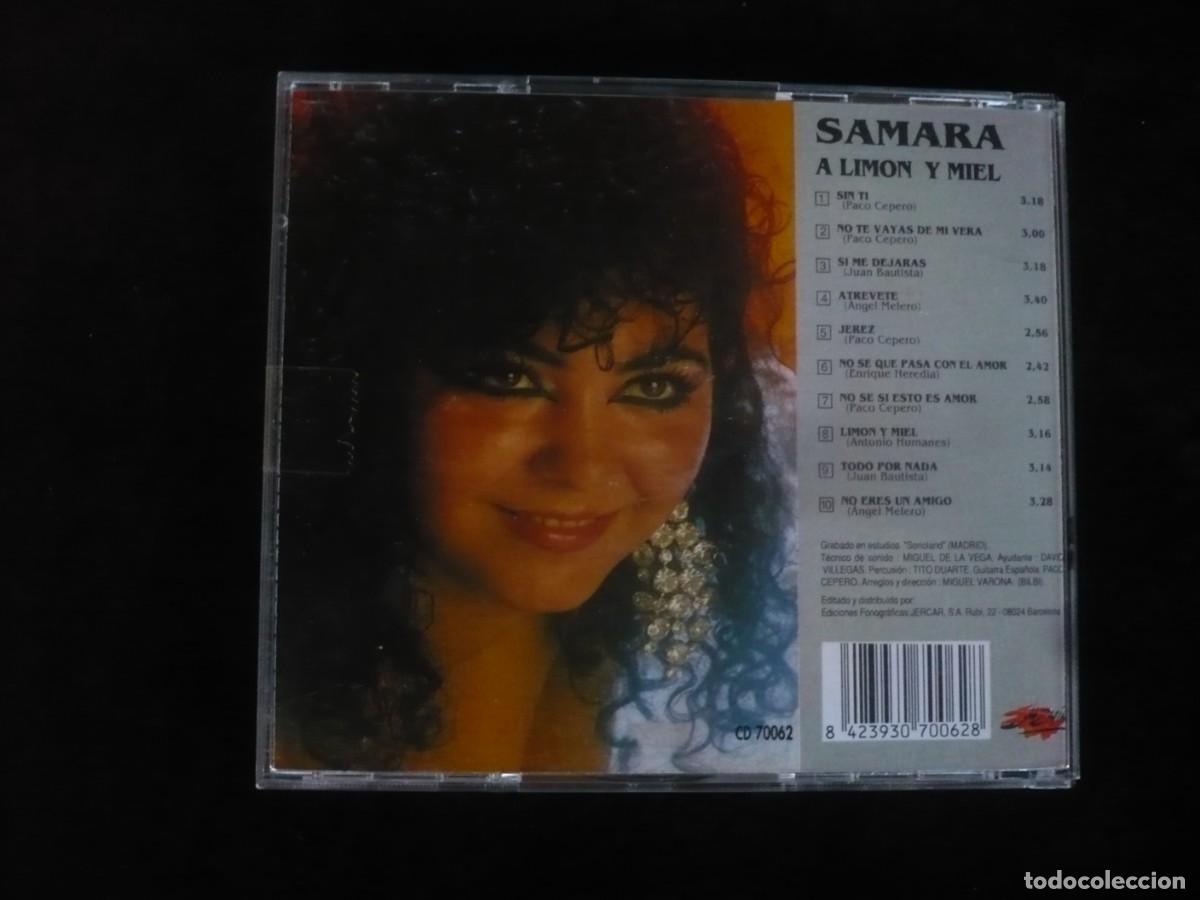 CDs de m&uacute;sica: samara - a limon y miel - cd como nuevo - Foto 2