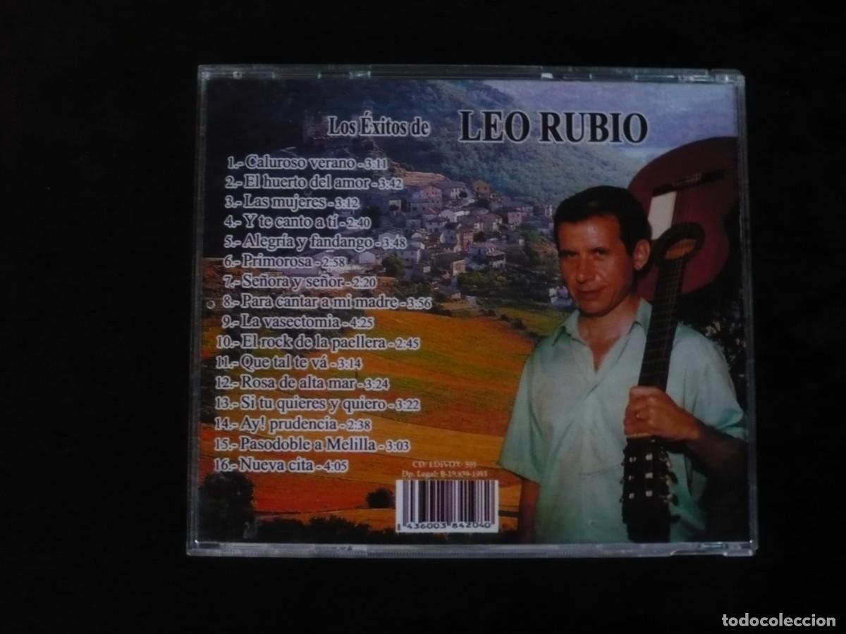 CDs de m&uacute;sica: los exitos de leo rubio - cd como nuevo - Foto 2