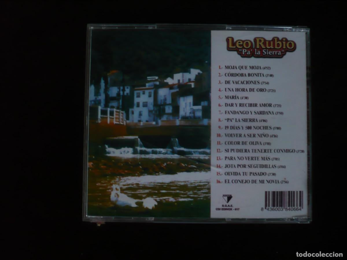 CDs de m&uacute;sica: leo rubio pa la sierra- cd como nuevo - Foto 2
