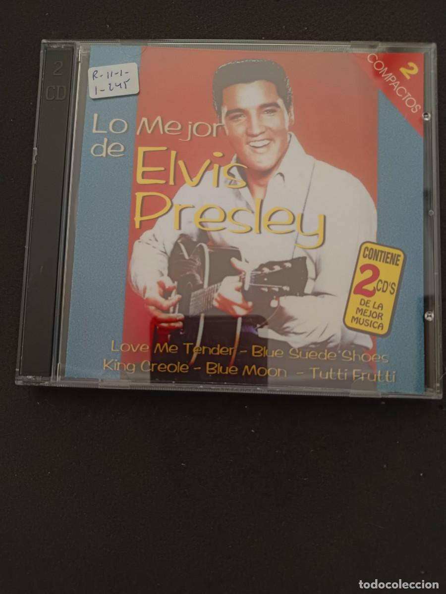 CDs de m&uacute;sica: 2 CDS. LO MEJOR DE ELVIS PRESLEY. 2 COMPACTOS - Foto 1